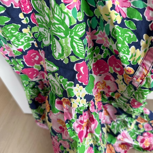 RARE Lily Pulitzer Gardenia Tank Size 6 Pre-Owned - Picture 4 of 6